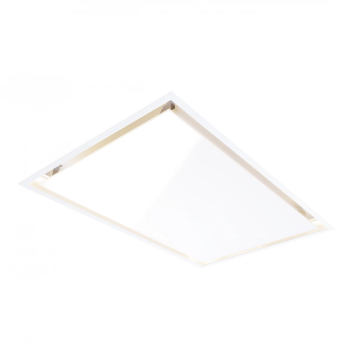 Loftemhætte hvid + hvid hærdet glas+  omkring LED-belysning | DREAM | Design line