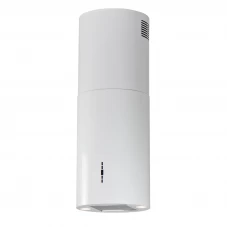 Frithængende cylinder emhætte hvid| Explorer Z|Design line