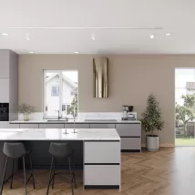 Væghængte emhætte guld/messing 40cm cylinderformet |HARMONY