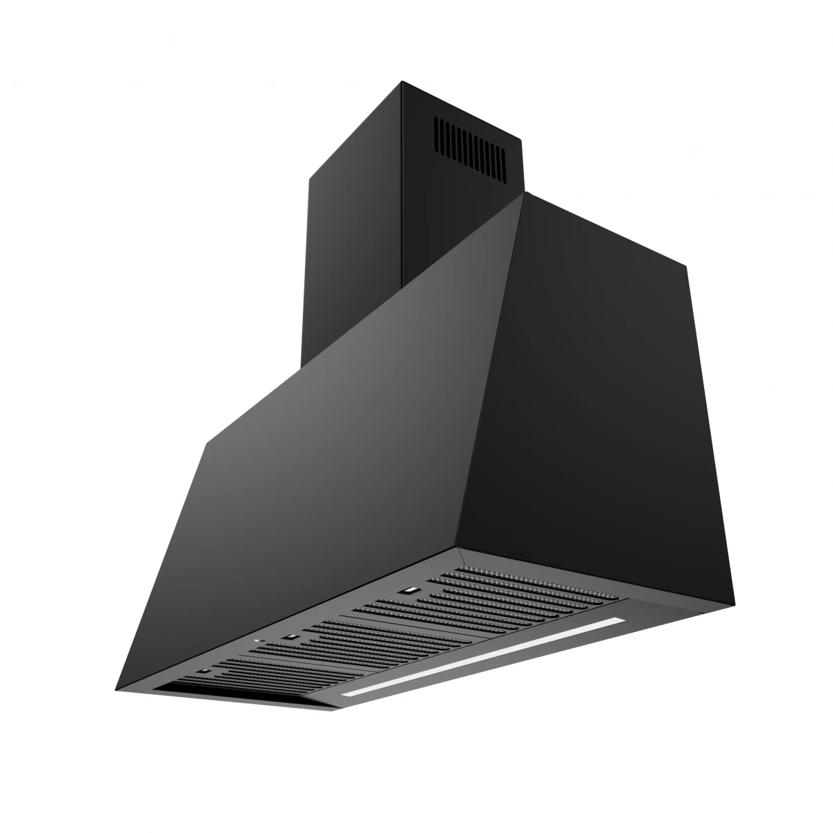Væghængt enemhætte sort 90cm| Swedluxury| MIDNIGHT |Design Line