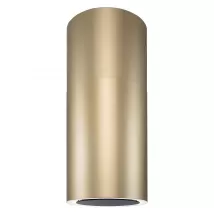 Frithængende cylinder emhætte guld steel/messing 40cm| MONARC|Premium line