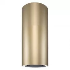 Frithængende cylinder emhætte guld steel/messing 40cm| MONARC|Premium line