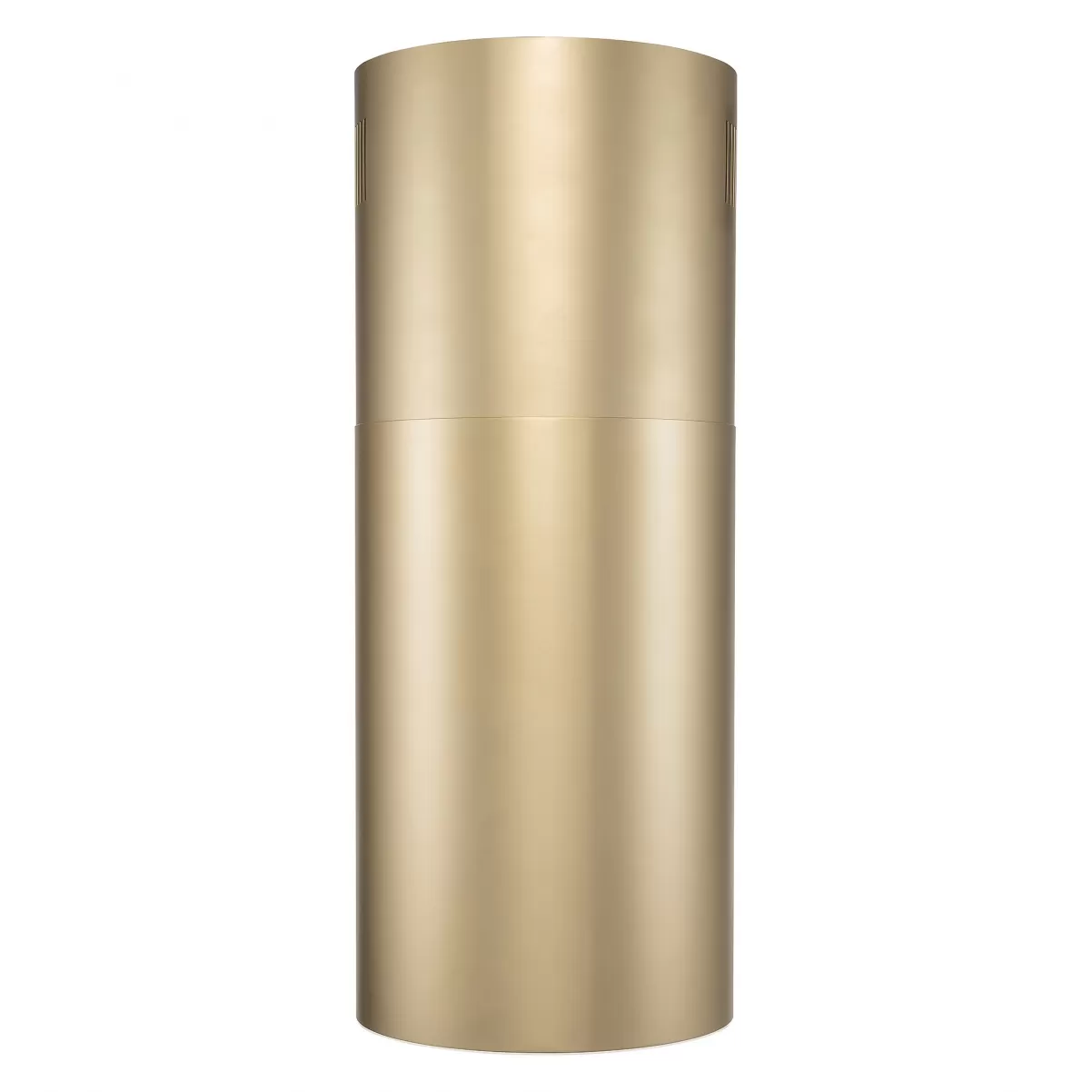 Frithængende cylinder emhætte guld steel/messing 40cm| MONARC|Premium line