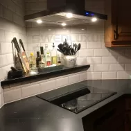 Pacific fg|60cm |rostfri+svart glas