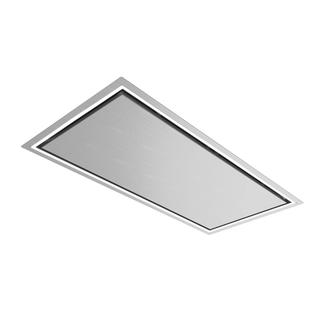 Emhætte integreret i loftet|Rustfrit stål|Swedluxury PURE|rundt om LED-belysning| | Premium Line