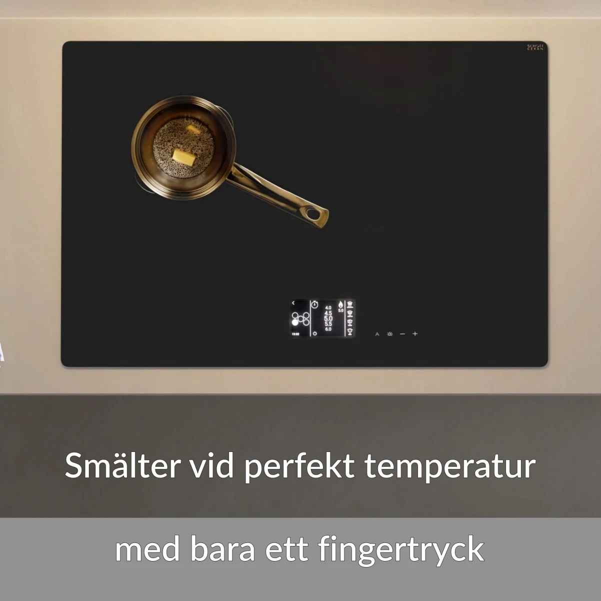 Induktionskogeplade 80cm|SMART COOK PRO |Premium line