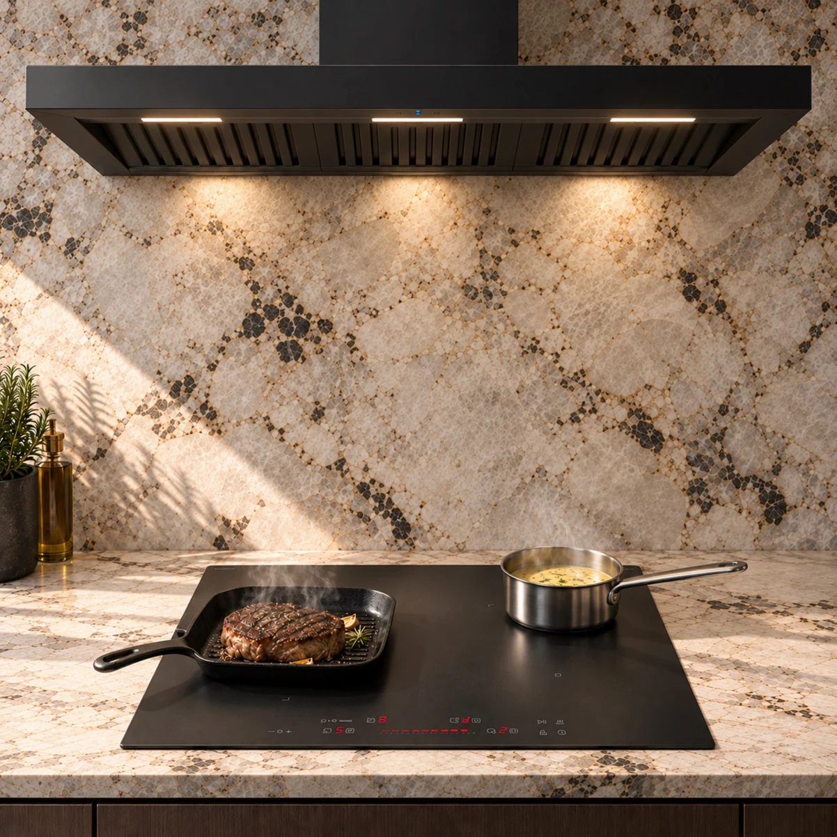 Induktionskogeplade 60cm|SMART COOK |Premium line