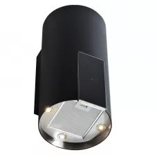 Væghængte emhætte sort 40cm cylinderformet |VOGUE|Design line