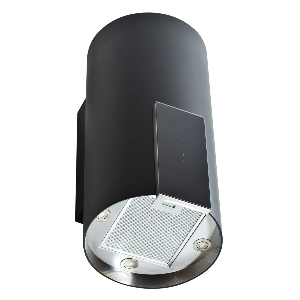 Væghængte emhætte sort 40cm cylinderformet |VOGUE|Design line