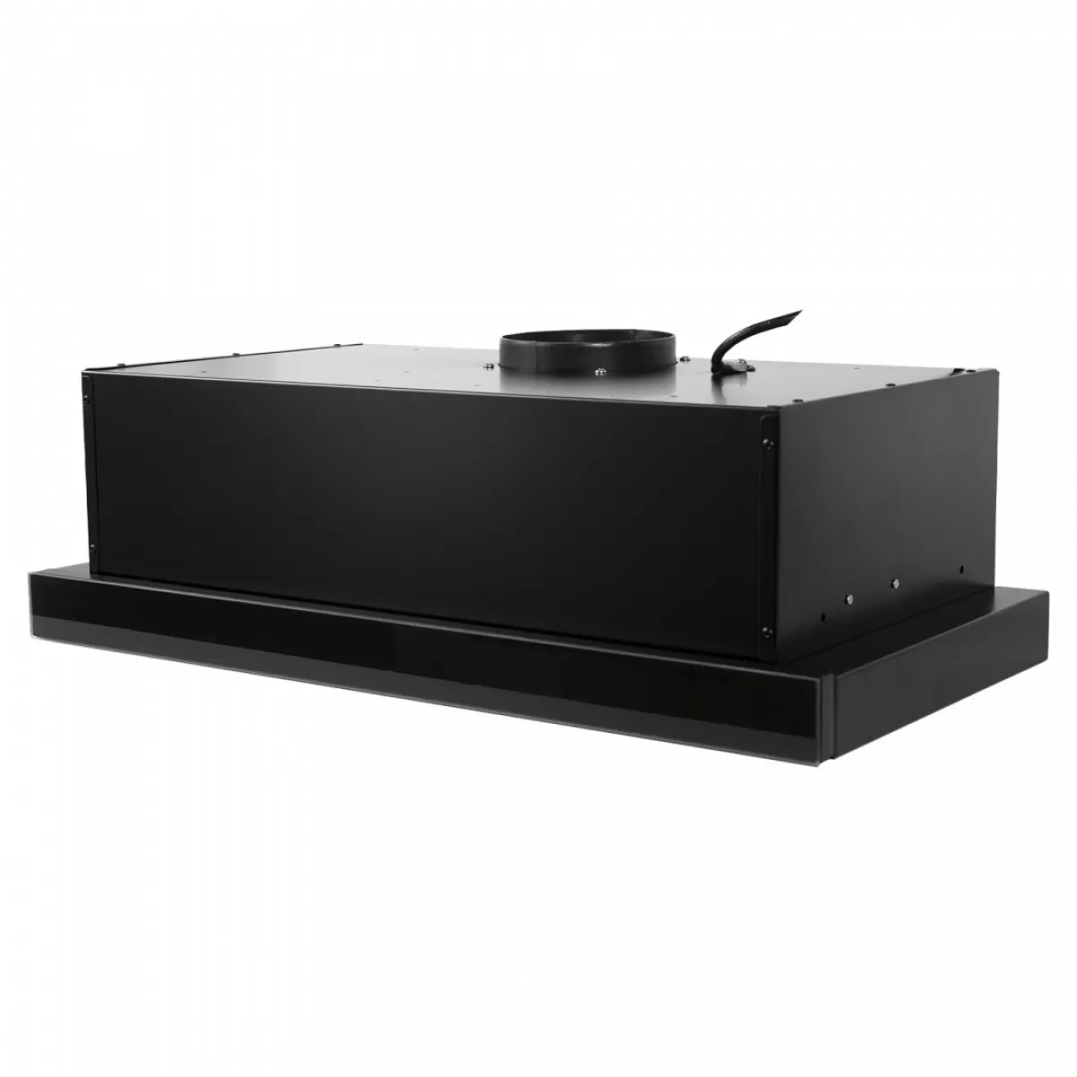 Udtræksemhætte sort + sort glas 60cm| Aries