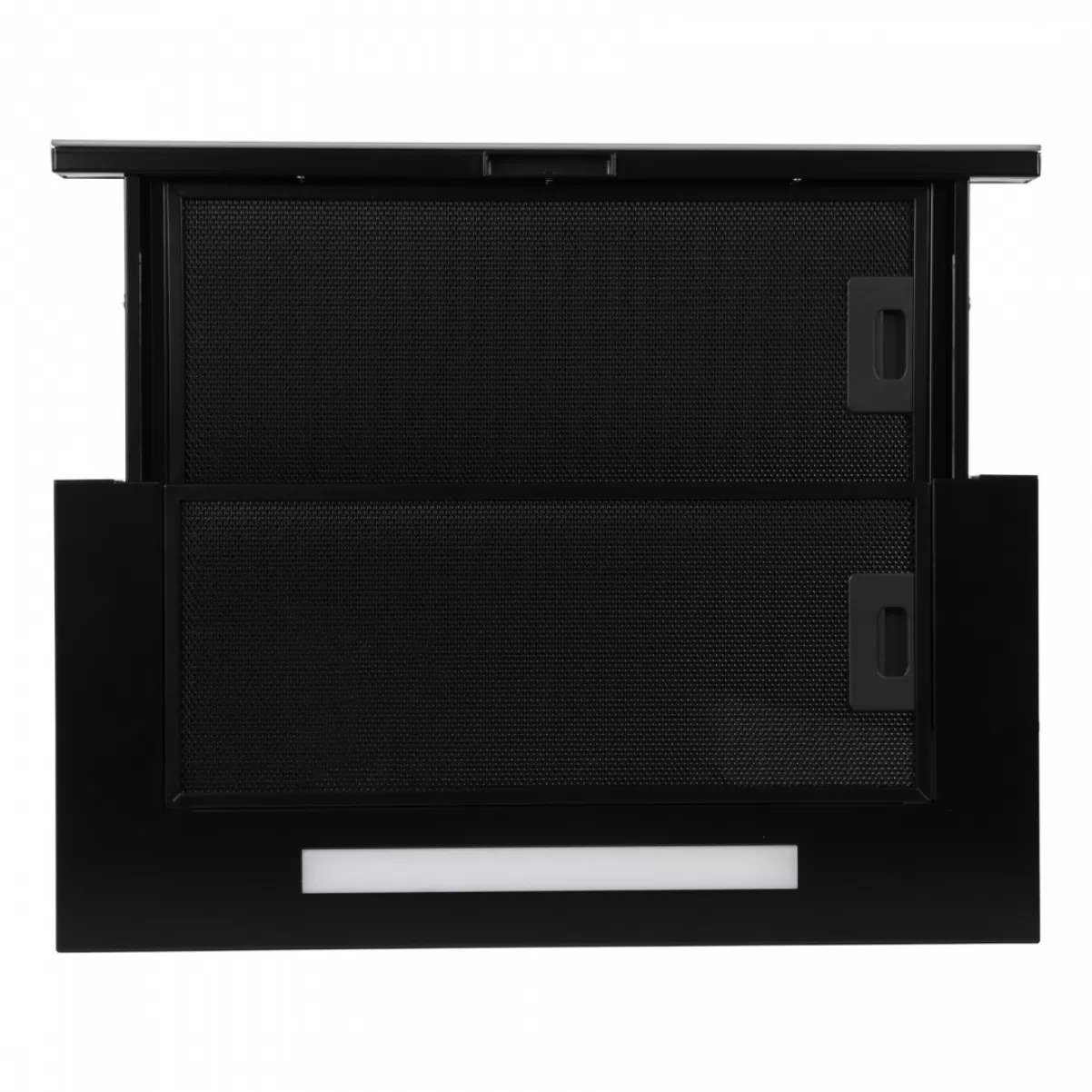 Udtræksemhætte sort + sort glas 60cm| Aries