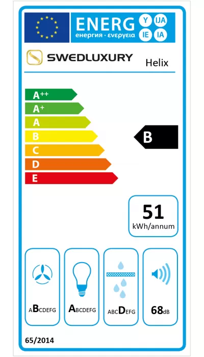 Energimärkningsetikett