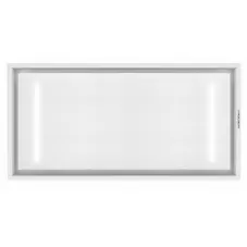 Loftemhætte hvid hærdet glas | ALFA α| Premium line