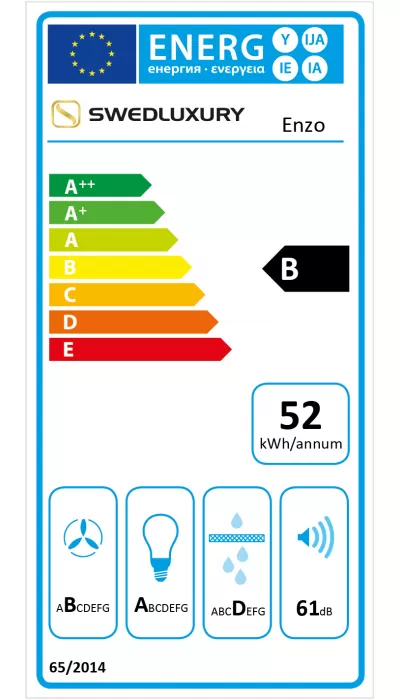 Energimärkningsetikett
