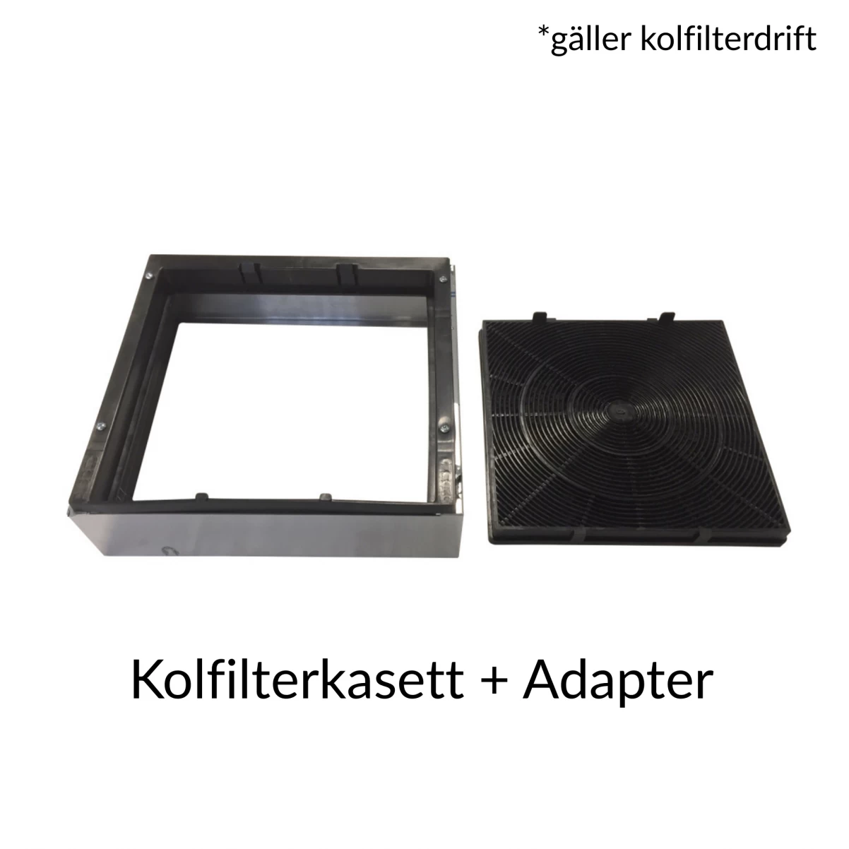 Indsatsemhætte rustfrit stål 60cm|| ENZO