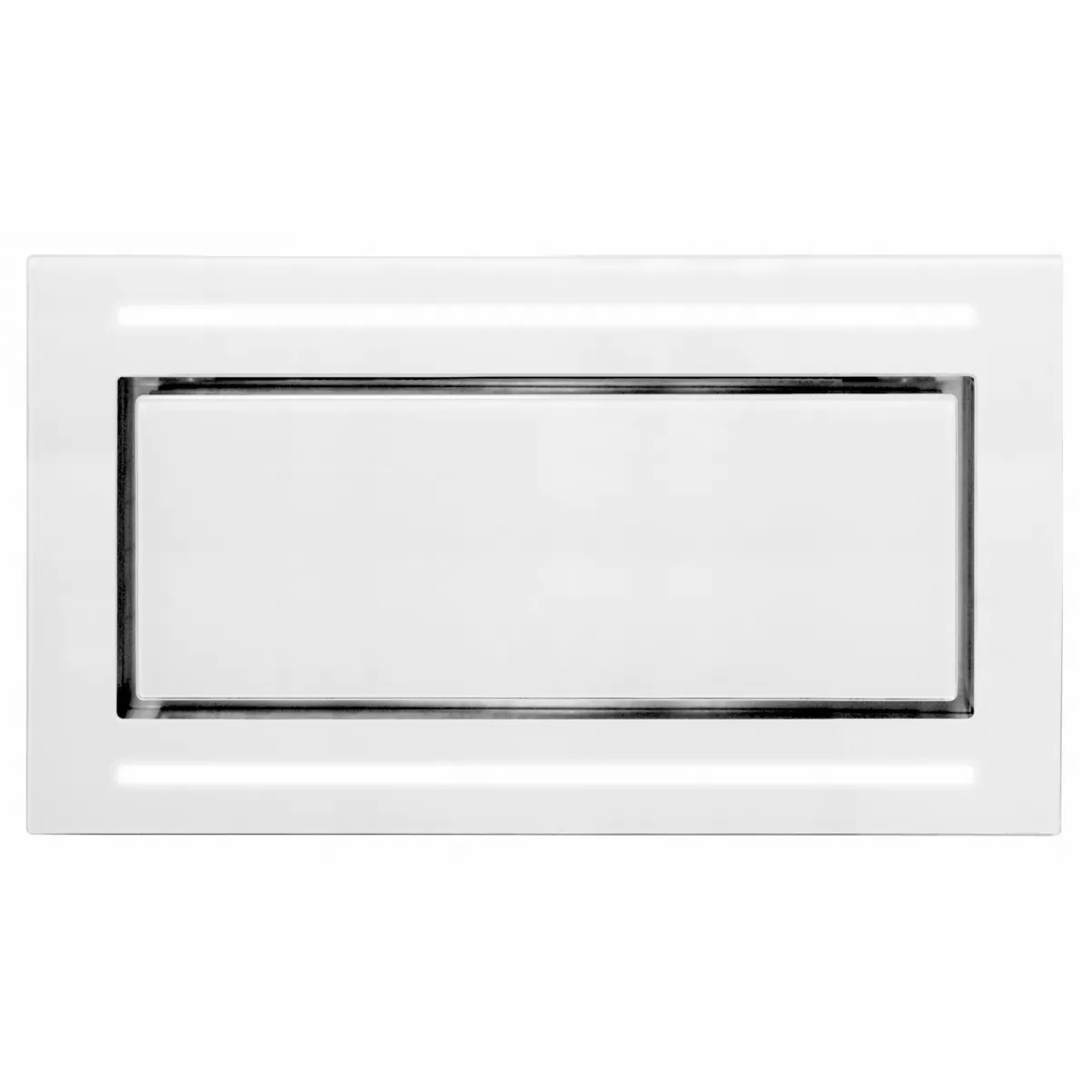 Loftemhætte hvid hærdet glas | BETA β| Premium line