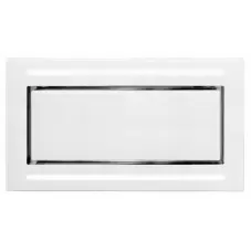 Loftemhætte hvid hærdet glas 100cm/120cm | BETA β| Premium line