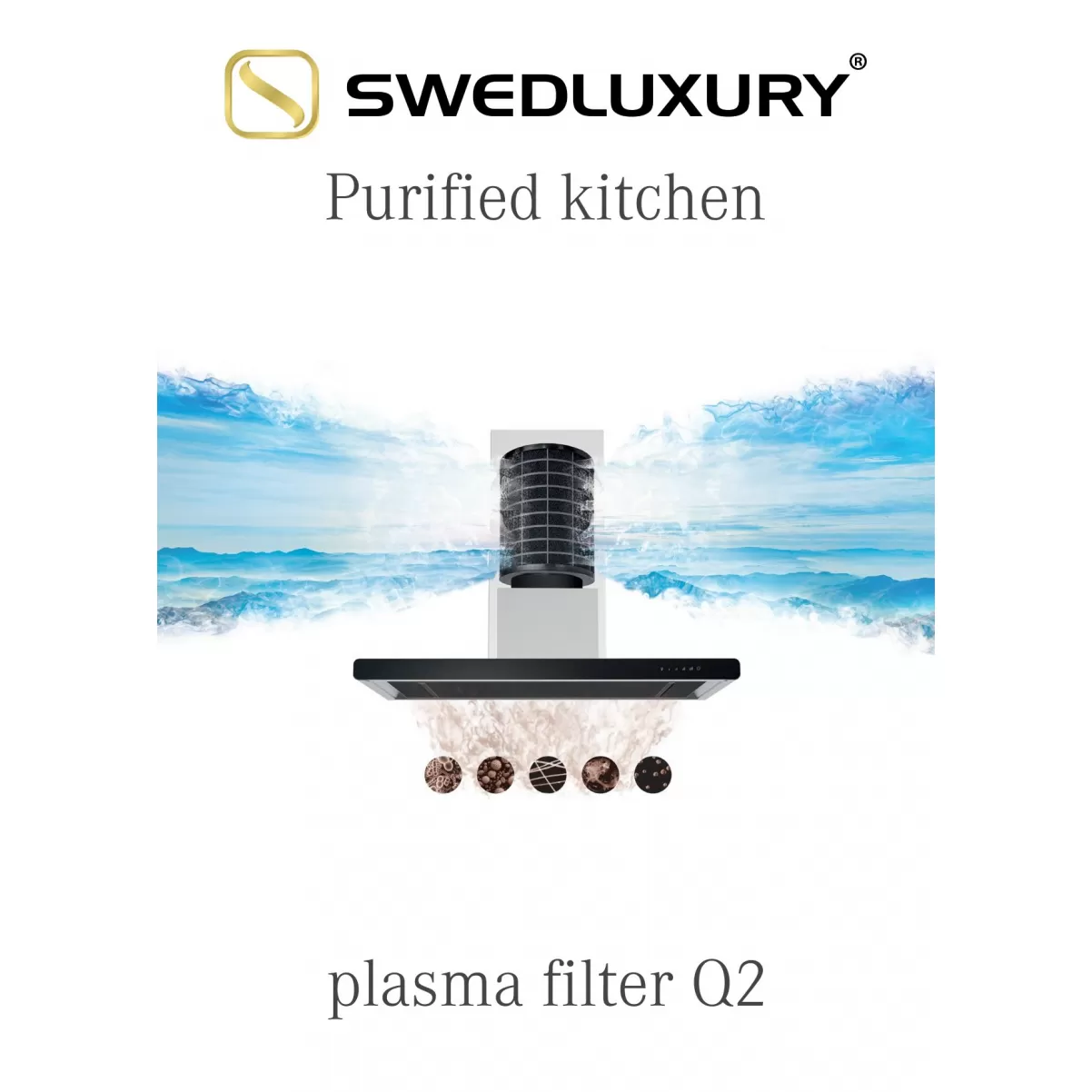 Swedluxury Premium Plasma filter rund Q2