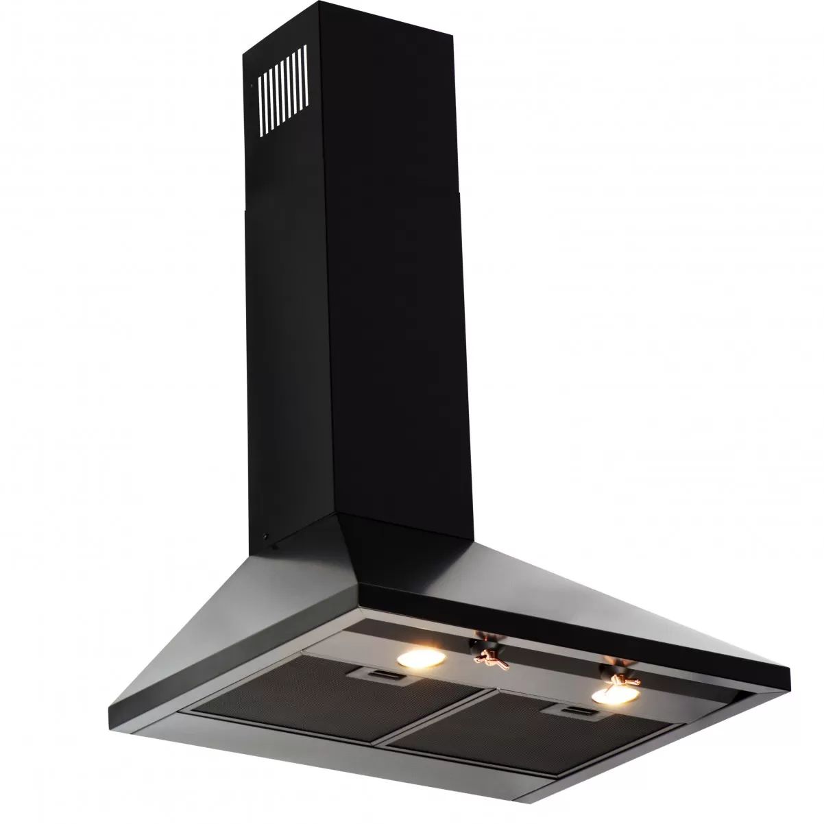 Væghængte emhætte sort  60cm|MARSHALL|Design line