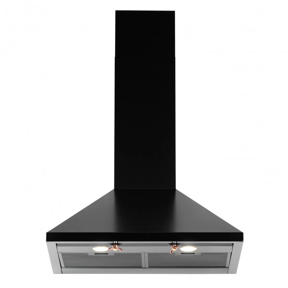 Væghængte emhætte sort  60cm|MARSHALL|Design line