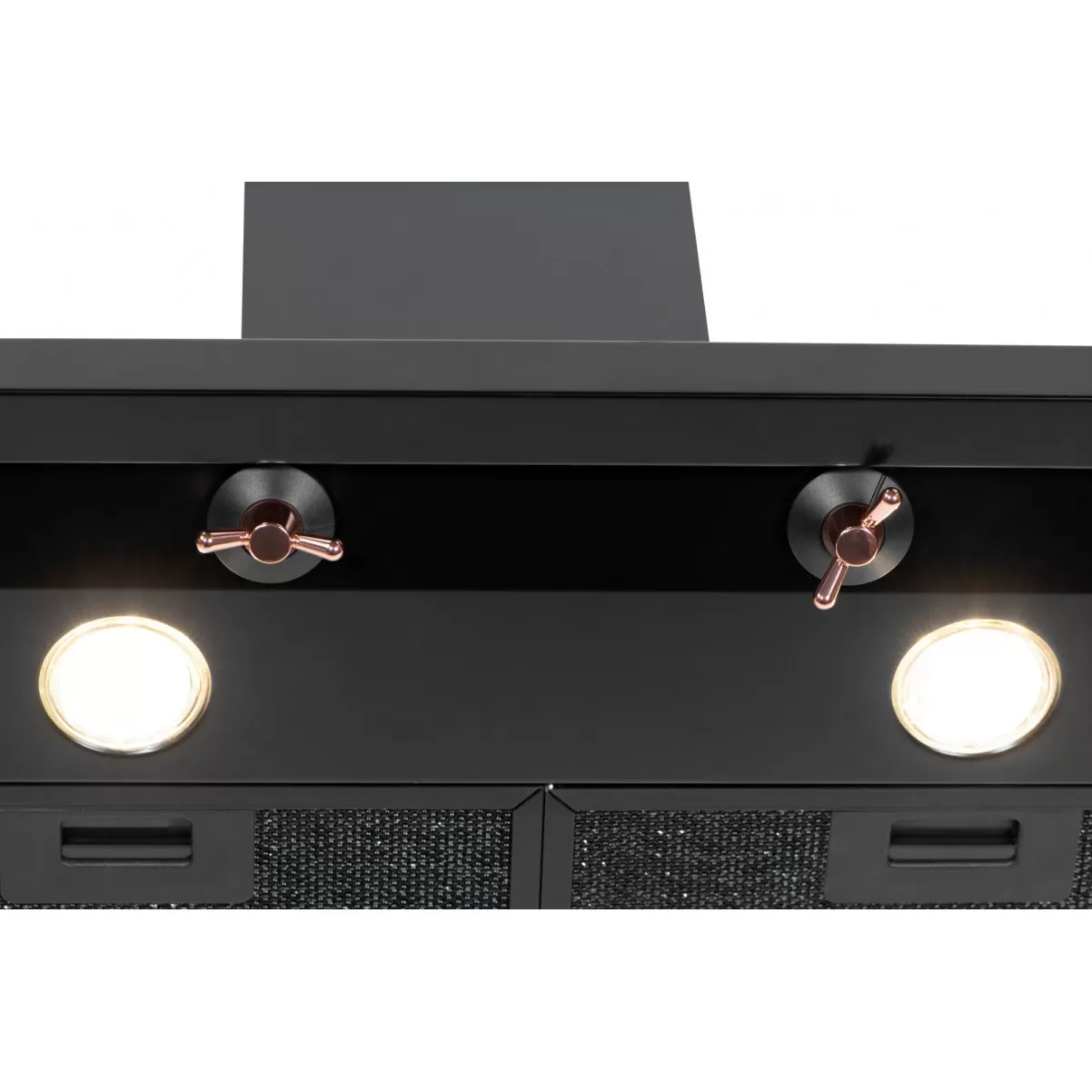 Væghængte emhætte sort  60cm|MARSHALL|Design line