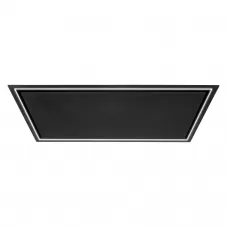 Emhætte integreret i loftet|sort|Swedluxury PURE|rundt om LED-belysning| | Premium Line