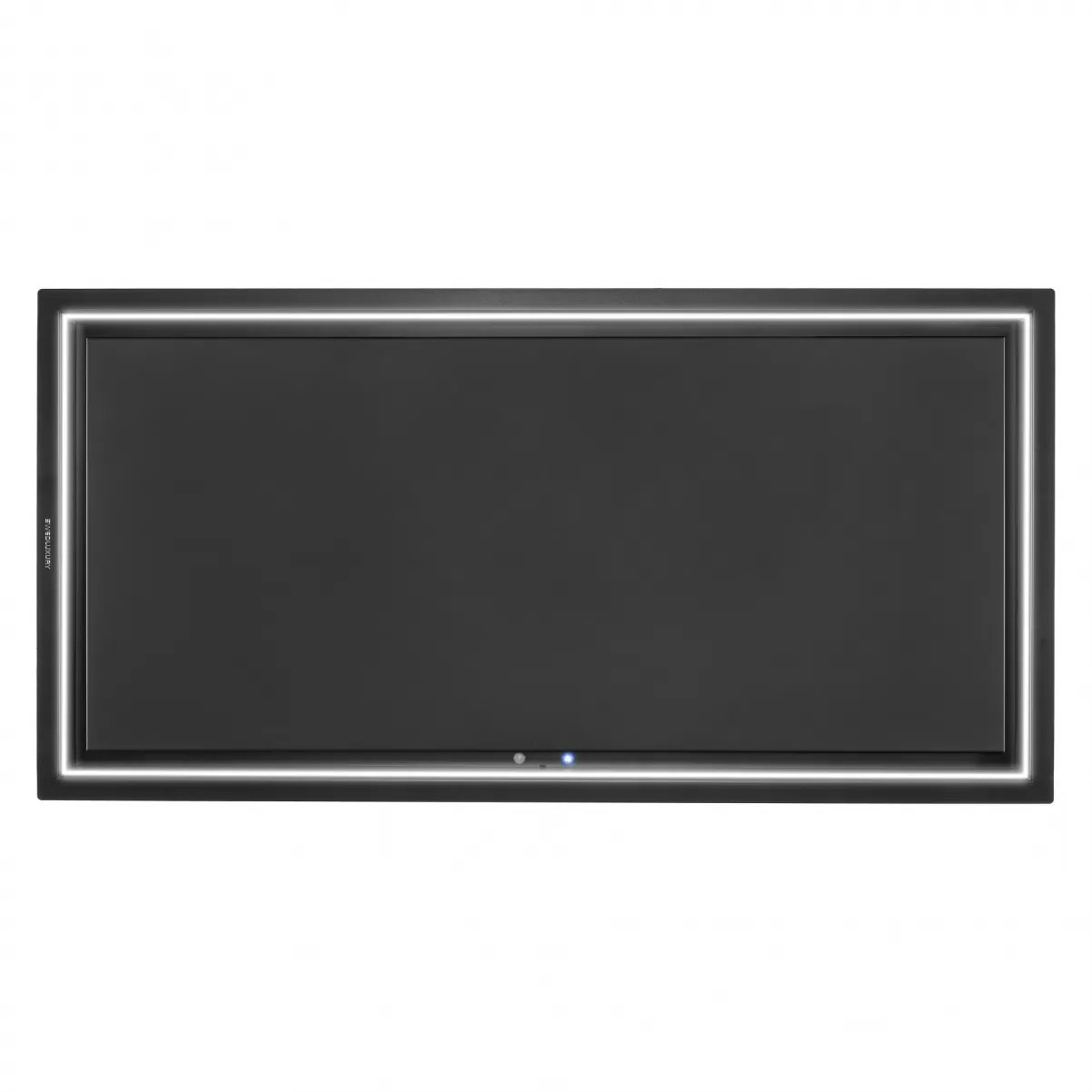 Loftemhætte sort + omkring LED-belysning | PURE| Premium line