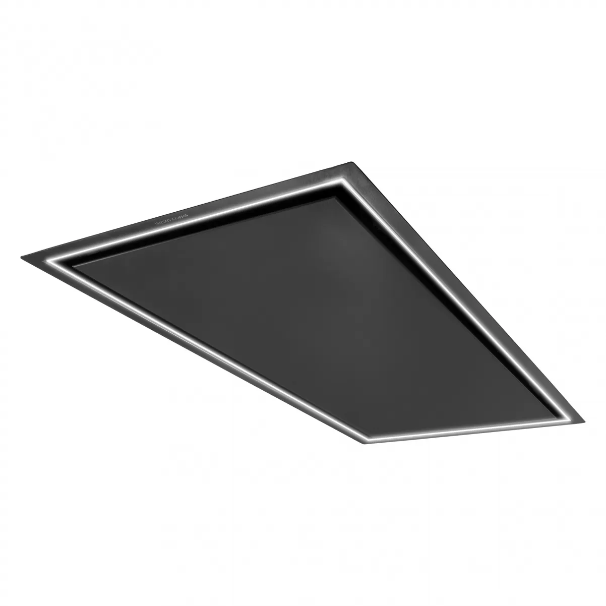 Loftemhætte sort + omkring LED-belysning | PURE| Premium line