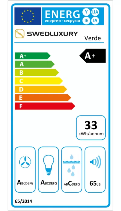 Energimärkningsetikett